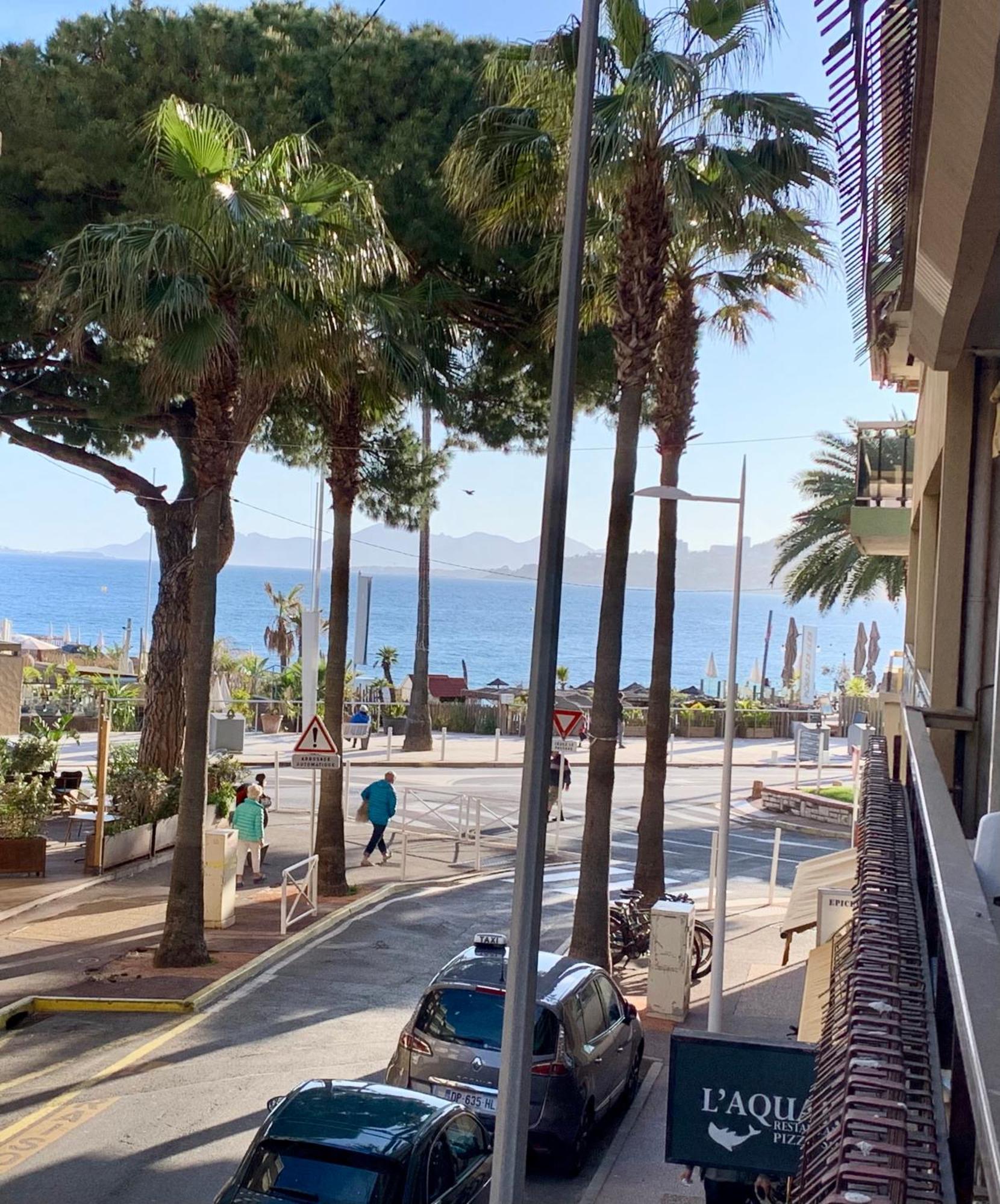 Somptueux Appartement 20M Plages Avec Vue Mer Αντίμπ Εξωτερικό φωτογραφία